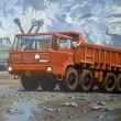 Tatra 813 Dumper in orange
