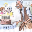 D�de�ekovi narozeniny / Grandfather s birthday /