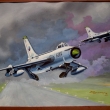 Take off  /Sukhoi Su-7 Fitter /   size A3